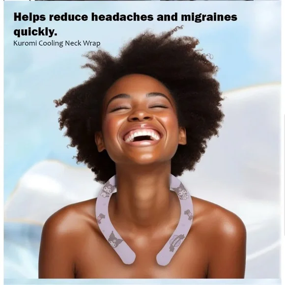 Kuromi Purple Cooling Neck Wrap for Kids - Picture 3 of 3